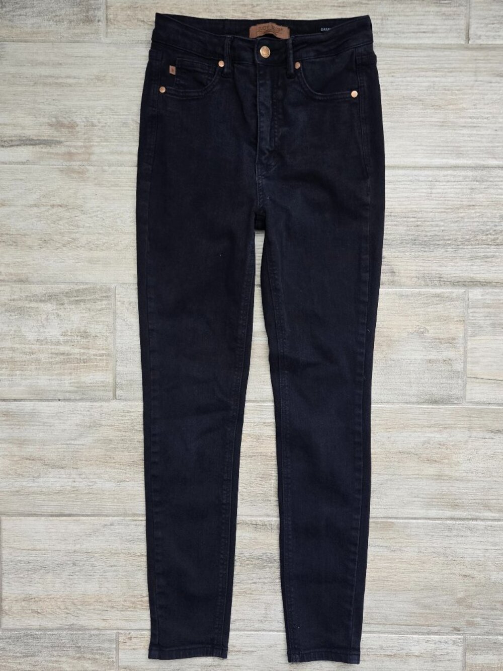 Judy Blue Garment Dyed Tummy Control Skinny Jeans Women Midnight Blue 5/27